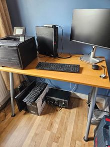 IKEA Oak Effect Standing Desk