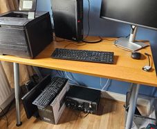 IKEA Oak Effect Standing Desk