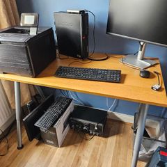 IKEA Oak Effect Standing Desk