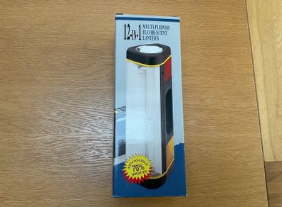 Johnlite 12-in-1 multi-purpose fluorescent lantern