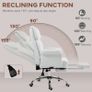 Ergonomic Office Chair Height-adjustable Reclining backrest footrest Image 5