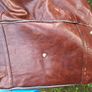 Large Vintage Leather Bucket bag Image 9
