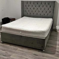 King Size Bed with Mattress