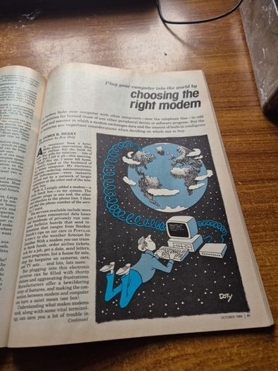 Vintage Popular Science October 1984