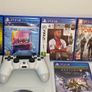 PS4 Glacier White 500gb with 8 Games Image 3