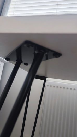 white desk