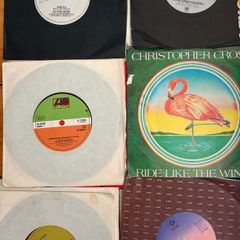 vinyl singles , lots of Irish pressings