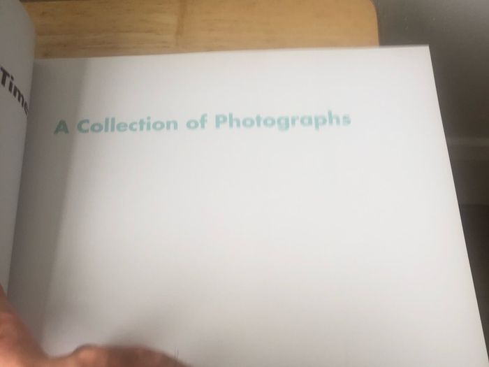 Moment in Time: A Collection of Photographs - Hardback Photo Book