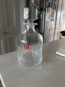 Crystal Whiskey Decanter Bottle
