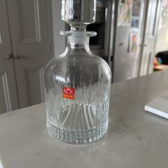 Crystal Whiskey Decanter Bottle