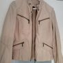 CARLA F 100% Lamb Skin biker style leather jacket Sz 36 (Fit 8-10UK) - Rrp 350 (New) Image 2