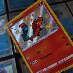 Sizzlipede !  Baby Shiny ! Shiny Rare ! from Shining Fates Set ! 2019 ! Pokemon Card !