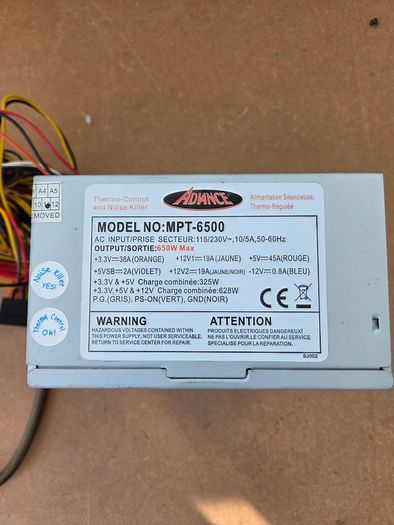 Power Supply 650w