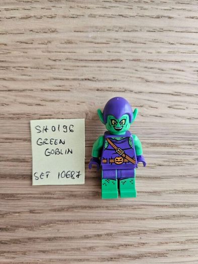 lego sh0196 green goblin, set 10687