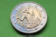 Slovakia 2024 year Uncirculated 2 Euro coin.