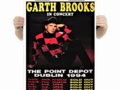 Garth Brooks The Point Depot Dublin 1994 Concert Poster A2 Size