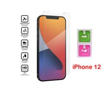 For Apple iPhone 12 Tempered Glass Screen Protector Saver Cover Guard Film New - FHT21IPTG