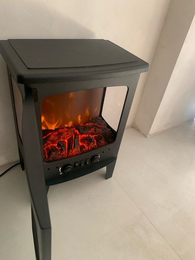 Electric stove effect heater, electric heater 1800W