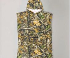 Ocean and Earth Youth Real Camo Hooded Towel Poncho Changing Robe