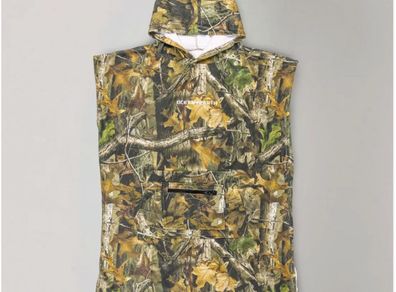 Ocean and Earth Youth Real Camo Hooded Towel Poncho Changing Robe
