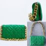 zara green bag Image 2