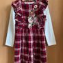 Next Girls Tartan Dress Image 4