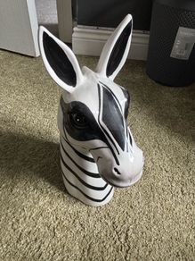 zebra vase