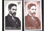 1966 Ireland 50th Anniversary of the Death of Roger Casement Commemorative Stamps Mint Never Hinged (MNH)