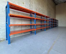 4 Tier Longspan Shelving / Racking For Garages Sheds Shipping Containers