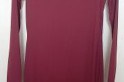 burgundy dress