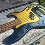 2014 Mexican Fender Deluxe Active P Bass - Metallic Navy Blue - Fender Hardcase Image 9