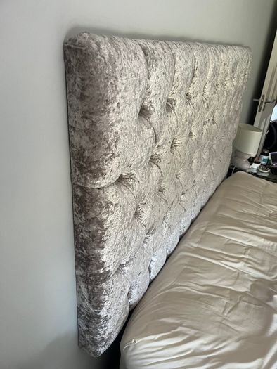 Padded Headboard - King Size Bed