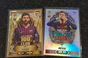 Lionel Messi - Match Attax 2026/27 - Super Rare 100 Club Card &amp; LImited Edition card