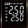 Car bike bicycle rechargeable tyre inflator digital display usb c Image 3