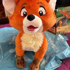 The Disney Store Tod Fox and the Hound soft toy
