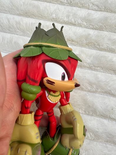 Jakks Pacific Netflix Sonic Prime Gnarly Knuckles Boscage Maze approx. 14 cm. Used Please see photos