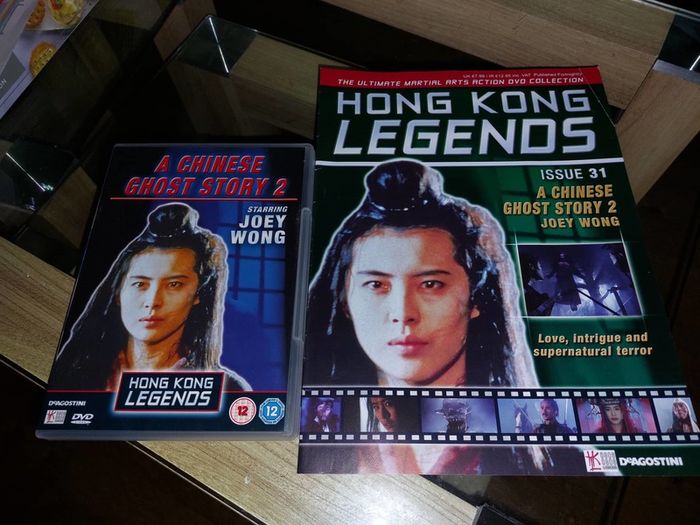 collection of Hong Kong Legend DVDs and magazine