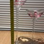 Glass Candle Holder and Candles x 2 Image 8