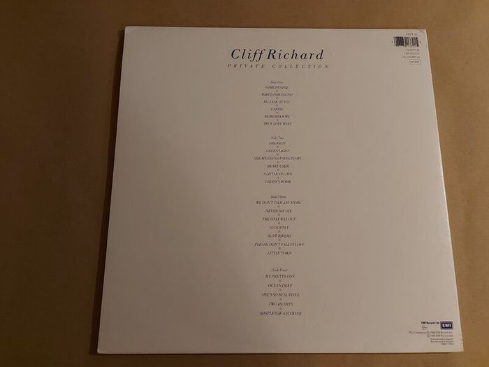 Cliff Richard - Private Collection - Double Vinyl Record - Hundreds More