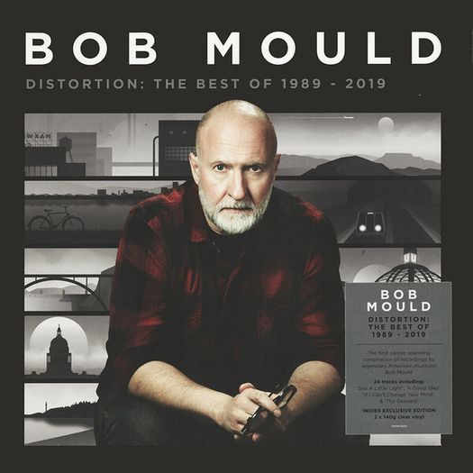 Bob Mould: Distortion: The Best Of 1989-2019 Clear Vinyl  LP
