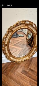 ornate vintage guilded mirror