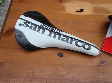 San Marco Regale racing team saddle
