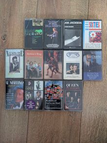 Lot of 13 cassette tapes