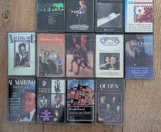 Lot of 13 cassette tapes