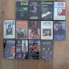 Lot of 13 cassette tapes