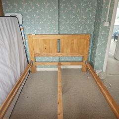 king size bed Frame with mattress