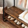 New Industrial Clothes Rail With 2 Shelves- FREE P&P Image 5