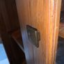 Elegant Handmade Oak Display Cabinet Image 10