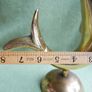 Vintage Brass Dolphin Statue: Mid-Century Beach Decor Image 7
