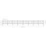 Garden Fence with Spear Top Steel 13.6x1.2 m Black Image 5